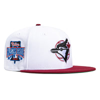 New Era 59Fifty Toronto Blue Jays 1996 All Star Game Patch Hat - White, Cardinal