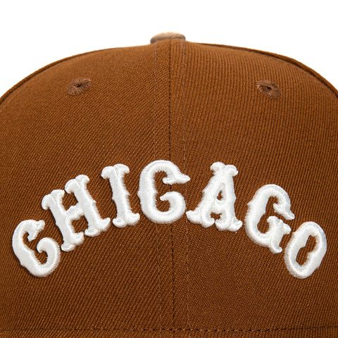 New Era 59Fifty Chicago White Sox 1917 Logo Patch Hat - Khaki, Tan