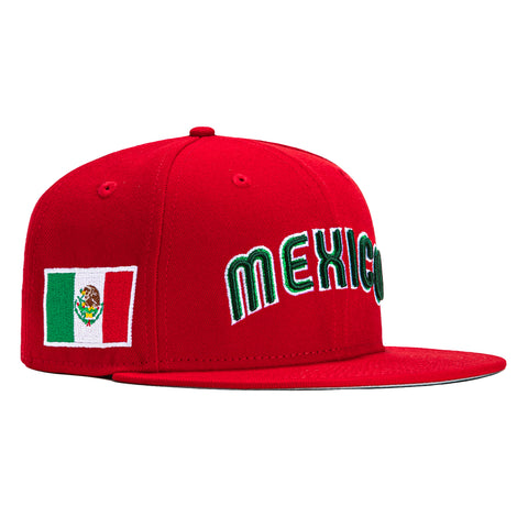 New Era 59Fifty Mexico World Baseball Classic Jersey Hat - Red