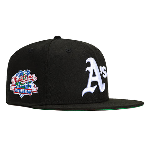 New Era 59Fifty Oakland Athletics Battle of the Bay Patch Hat - Black, White