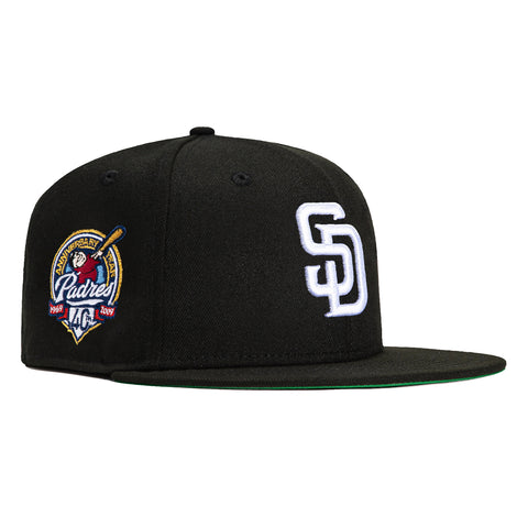 New Era 59Fifty San Diego Padres 40th Anniversary Patch Hat - Black, White