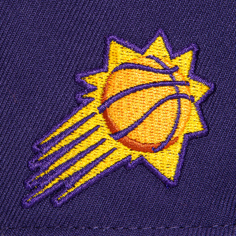 New Era 59Fifty 2023 City Phoenix Suns Logo Patch Hat - Purple