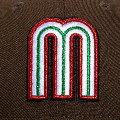 New Era 59Fifty Mexico World Baseball Classic Hat - Brown