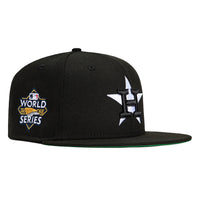 New Era 59Fifty Houston Astros 2022 World Series Patch Hat - Black, White