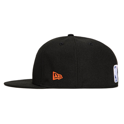 New Era 59Fifty 2023 City Detroit Pistons Logo Patch Hat - Black