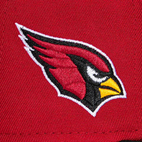 New Era 9Fifty City Original Arizona Cardinals Logo Patch Snapback Hat - Cardinal, Black