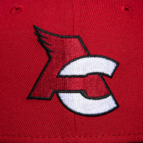 New Era 9Fifty City Original Arizona Cardinals Logo Patch Snapback Hat - Cardinal, Black