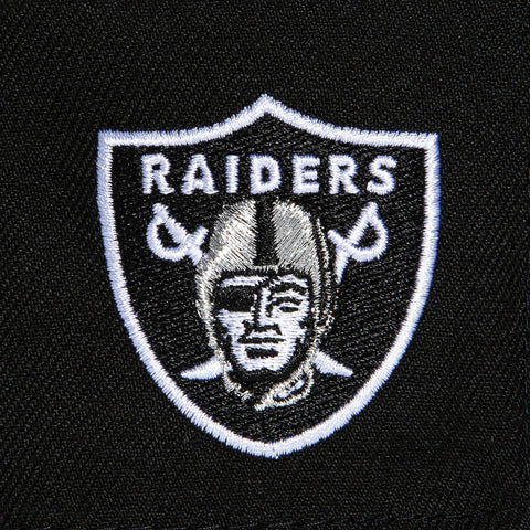 New Era 9Fifty City Original Las Vegas Raiders Logo Patch Snapback Hat - Black, Grey