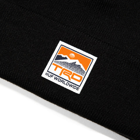 HUF TRD Logo Knit - Black