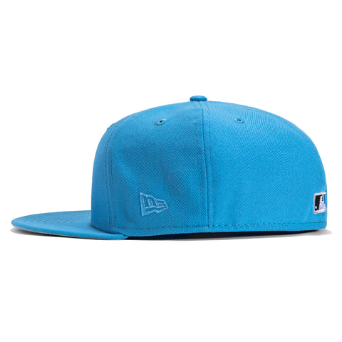 New Era 59Fifty Sky Blue San Francisco Giants 60th Anniversary Patch Hat - Light Blue
