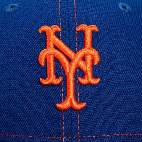 New Era 59Fifty Contrast Stitch New York Mets 2000 World Series Patch Hat - Royal