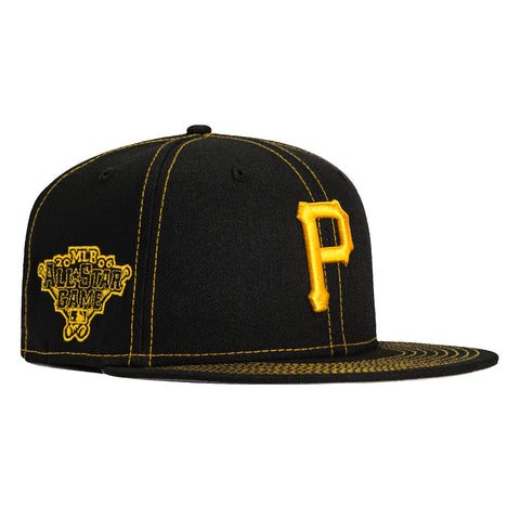 New Era 59Fifty Contrast Stitch Pittsburgh Pirates 2006 All Star Game Patch Hat - Black