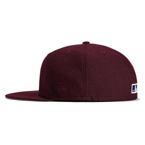 New Era 59Fifty Speed Pack Seattle Mariners 25th Anniversary Patch Hat - Maroon