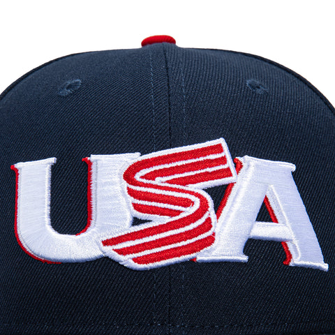 New Era 59Fifty USA World Baseball Classic Jersey Hat - Navy