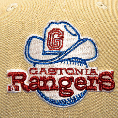 New Era 59Fifty Gastonia Rangers Alternate Hat - Tan, Royal