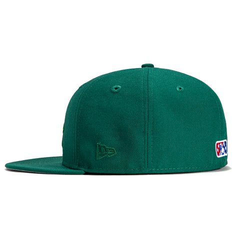 New Era 59Fifty Vero Beach Dodgers 25th Anniversary Patch Hat - Green