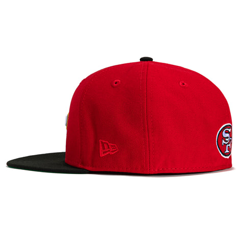 New Era 59Fifty San Francisco 49ers City Original Hat - Red, Black