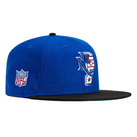 New Era 59Fifty New England Patriots City Original Hat - Royal, Black