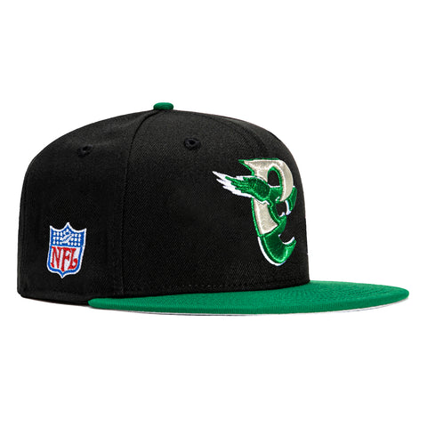 New Era 59Fifty Philadelphia Eagles City Original Hat - Black, Kelly