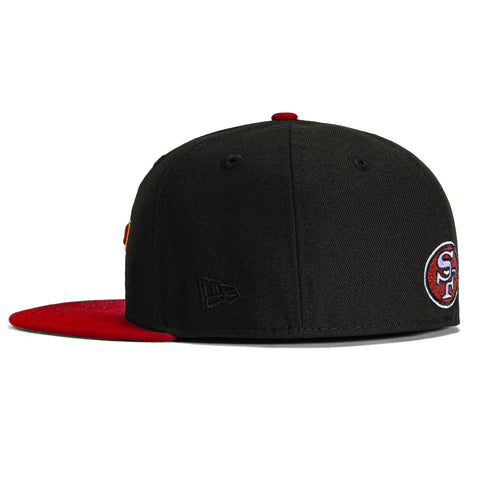 New Era 59Fifty San Francisco 49ers City Original Hat - Black, Red
