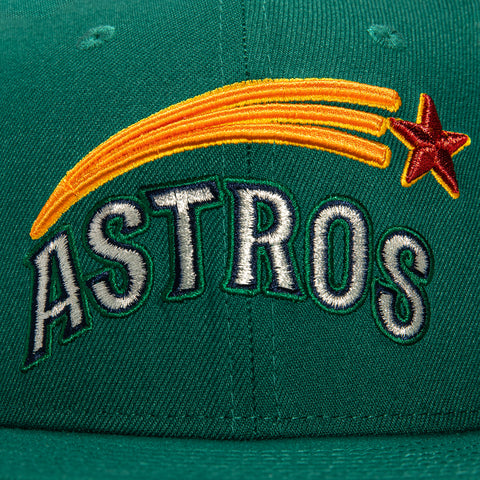 New Era 59Fifty Houston Astros 35th Anniversary Patch Logo Hat - Green