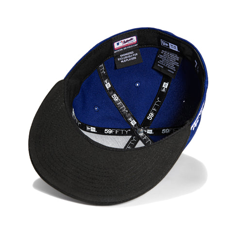 New Era 59Fifty Authentic Collection Los Angeles Dodgers 2024 World Series Champs Patch Hat - Royal