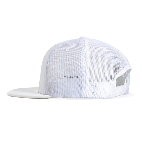 Brixton Estupendo Snapback Mesh Hat - White