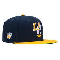 New Era 59Fifty Los Angeles Chargers City Original Hat - Navy, Gold