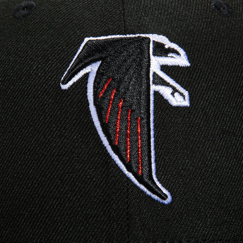 New Era 59Fifty Atlanta Falcons 2001 Draft Patch City Original Hat - Black