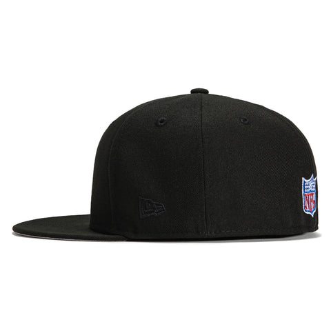 New Era 59Fifty Atlanta Falcons 2001 Draft Patch City Original Hat - Black