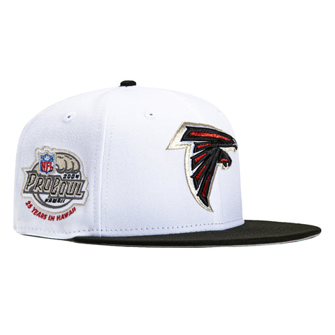 New Era 59Fifty Atlanta Falcons 2004 Pro Bowl Patch Hat - White, Black –  Hat Club