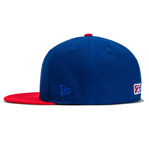 New Era 59Fifty Buffalo Bisons Local Patch Hat - Royal, Red