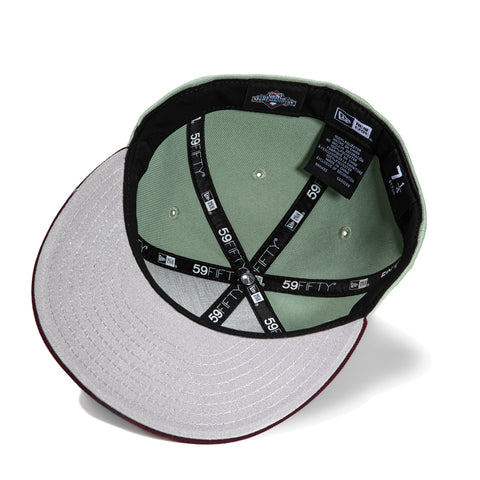 New Era 59Fifty Hollywood Stars Logo Patch Hat - Green, Maroon