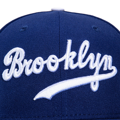 New Era 59Fifty Brooklyn Dodgers Jackie Robinson 75th Anniversary Patch Hat - Royal