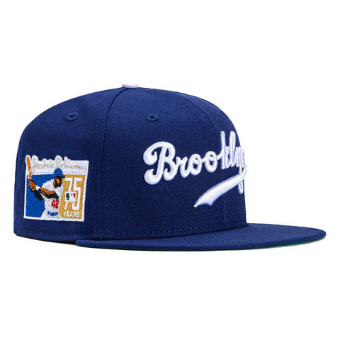 New Era 59Fifty Brooklyn Dodgers Jackie Robinson 75th Anniversary Patc – Hat  Club