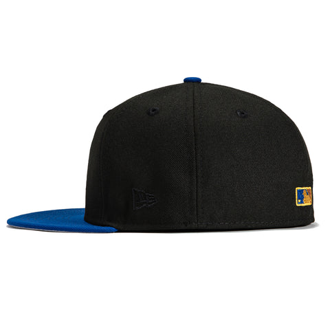 New Era 59Fifty Seattle Mariners City Connect Patch Word Hat - Black, Royal