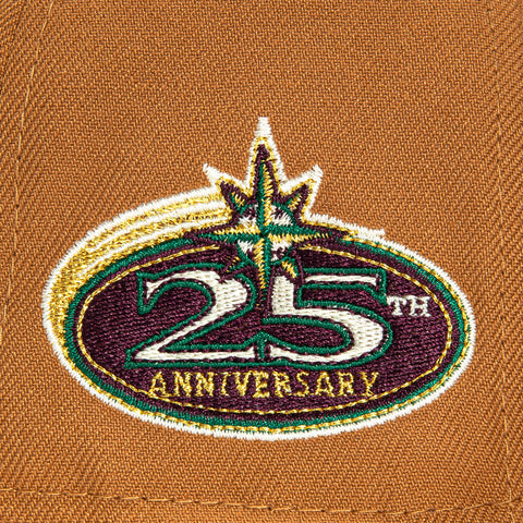 New Era 59Fifty Southwest Seattle Mariners 25th Anniversary Patch Hat - Khaki