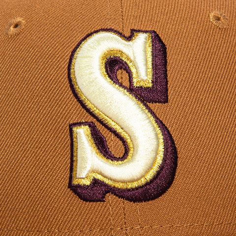 New Era 59Fifty Southwest Seattle Mariners 25th Anniversary Patch Hat - Khaki