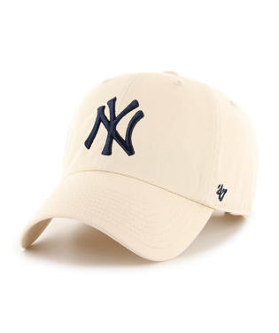 47 Brand New York Yankees Cleanup Adjustable Hat - Stone, Navy