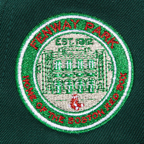 New Era 59Fifty Boston Red Sox Fenway Park Patch Alternate Hat - Green