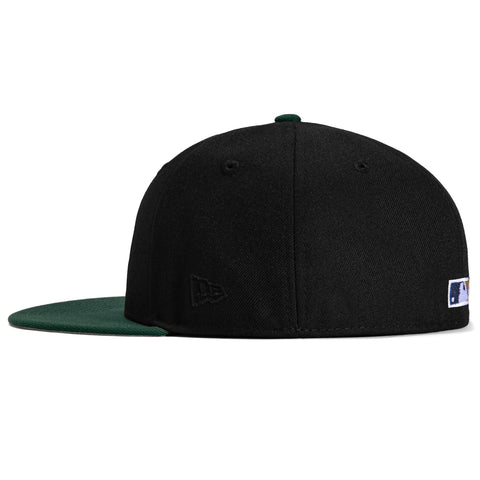 New Era 59Fifty Seattle Mariners 30th Anniversary Patch Logo Hat - Black, Green