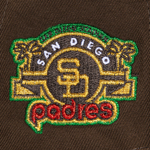 New Era 59Fifty San Diego Padres Stadium Patch Hat - Brown, Black, Green, Red