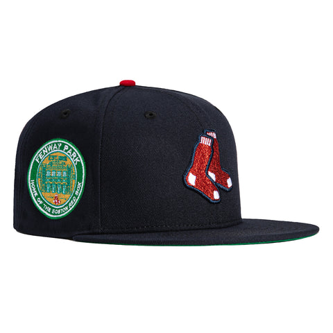 New Era 59Fifty Boston Red Sox Fenway Park Patch Alternate Hat - Navy