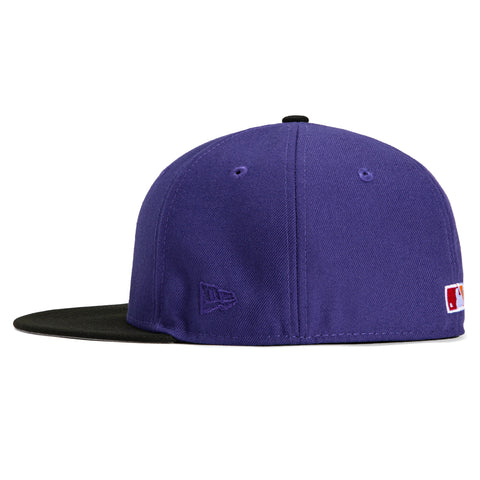 New Era 59Fifty San Francisco Giants 2012 World Series Patch Hat - Purple, Black
