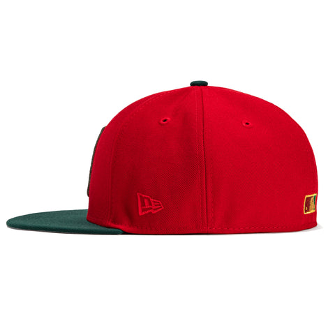 New Era 59Fifty Houston Astros 45 Years Patch Concept Hat - Red, Green