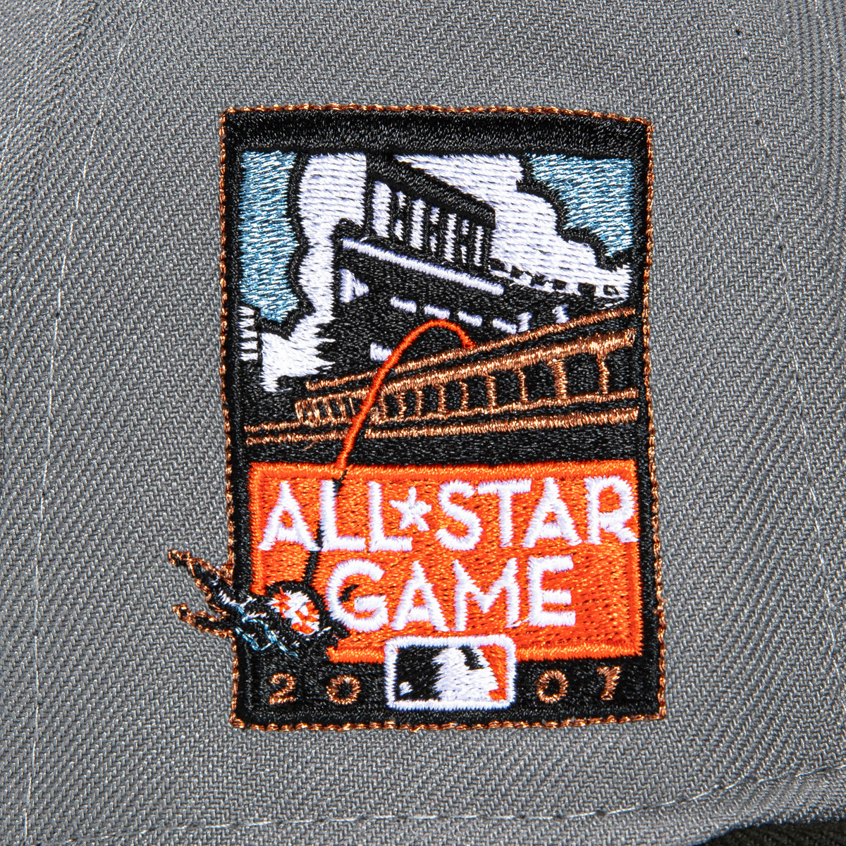 New Era 59Fifty San Francisco Giants 2007 All Star Game Patch Script H ...