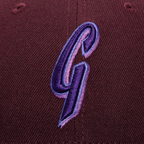 New Era 59Fifty San Francisco Giants Inaugural Patch G Hat - Maroon, Purple
