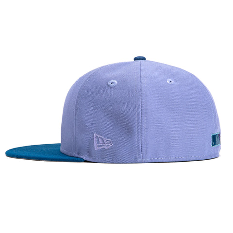 New Era 59Fifty Seattle Mariners 30th Anniversary Patch Hat - Lavender, Indigo