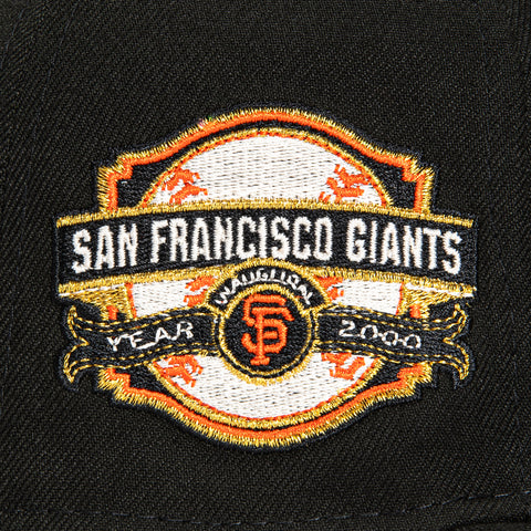 New Era 59Fifty San Francisco Giants 2000 Inaugural Patch Hat - Black