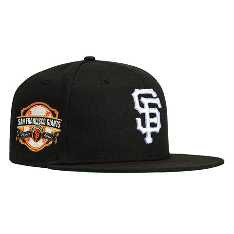 New Era 59Fifty San Francisco Giants 2000 Inaugural Patch Hat - Black